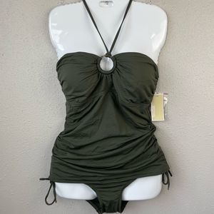 NWT Michael Kors Two-Piece Swim Suit Sizes XS, S, M